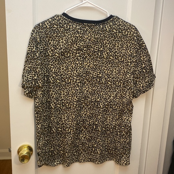 Spelledit leopard print animal print Tshirt for women - Picture 4 of 5